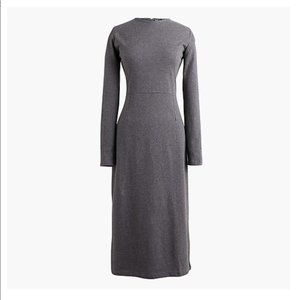 NWT Knit Sheath Dress - Heather Charcoal Gray
